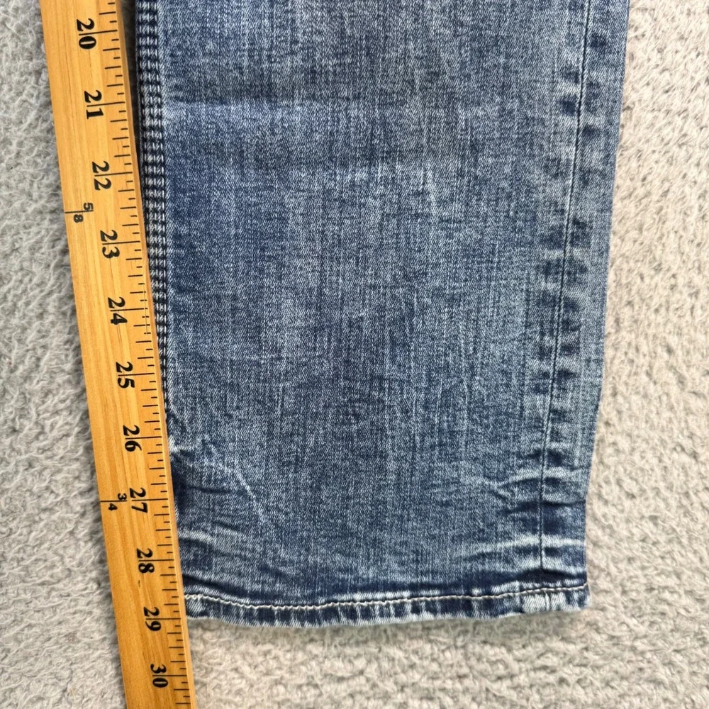 BKE Jake Straight Leg Mens Medium Wash Blue Denim Jeans 34x29 Comfort Stretch